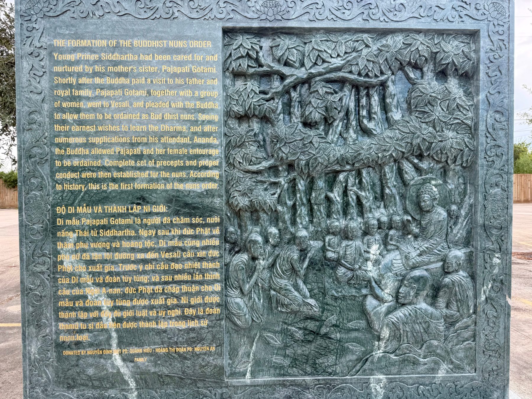 Scenes from the life of the Buddha