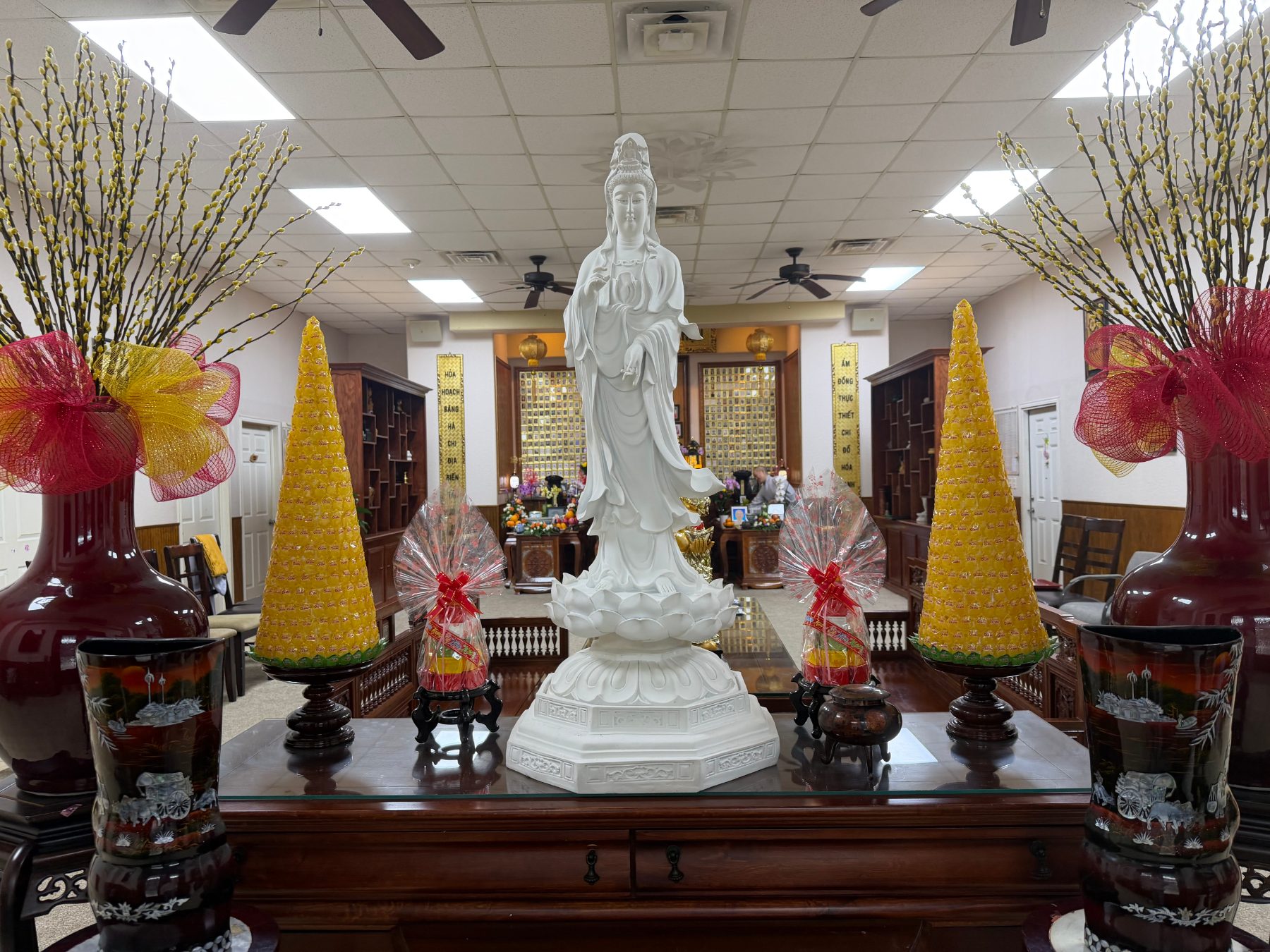 The Quan Âm shrine