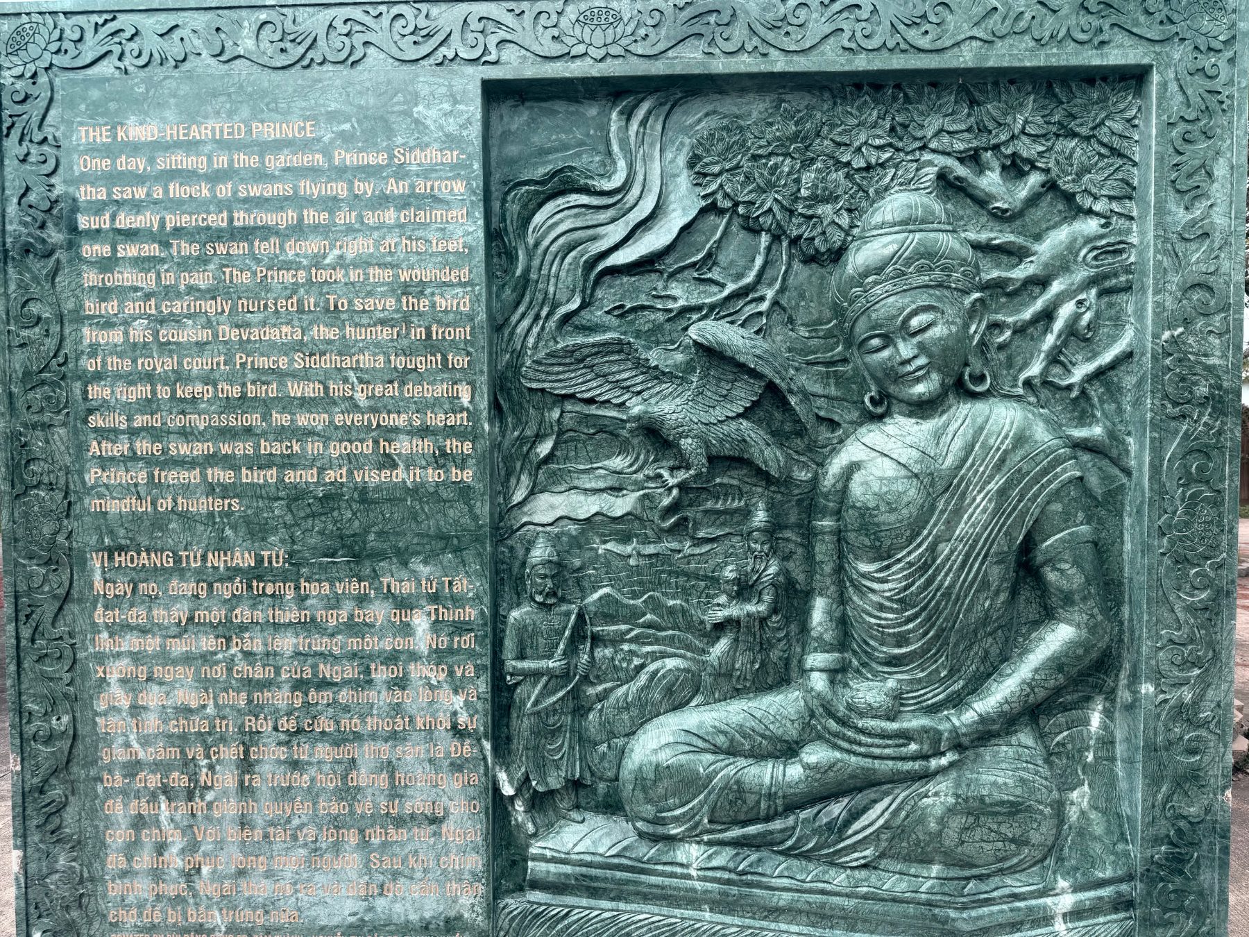 Scenes from the life of the Buddha
